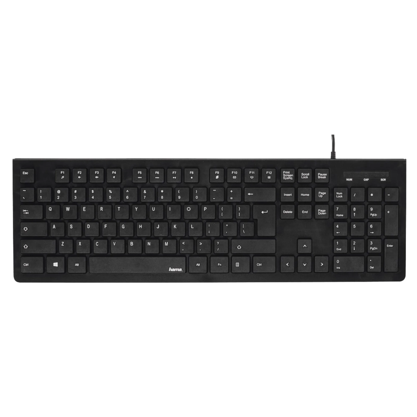 Купить Клавиатура Hama KC-200 USB Black (89182681) - фото 1