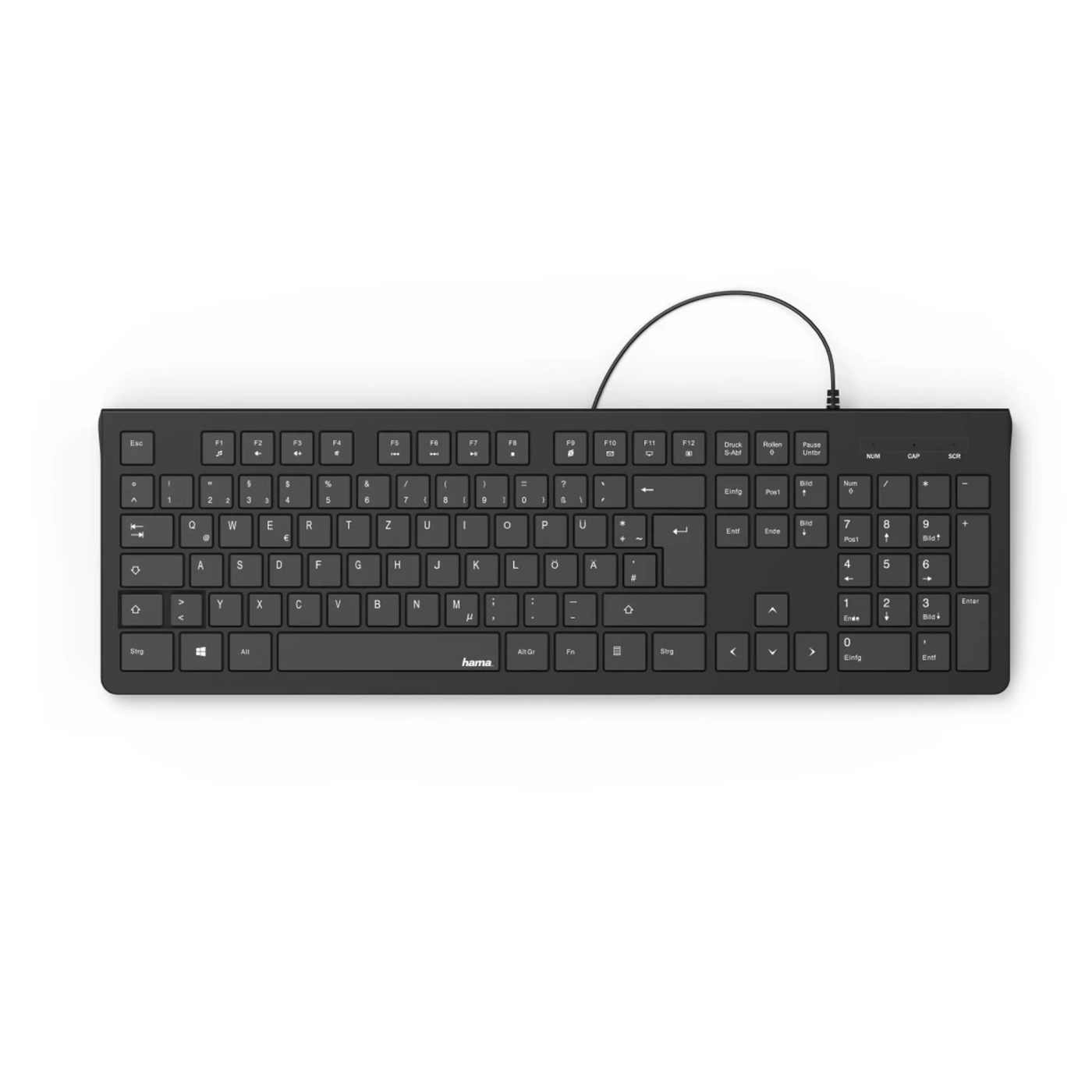 Купить Клавиатура Hama KC-200 USB Black (89182681) - фото 2
