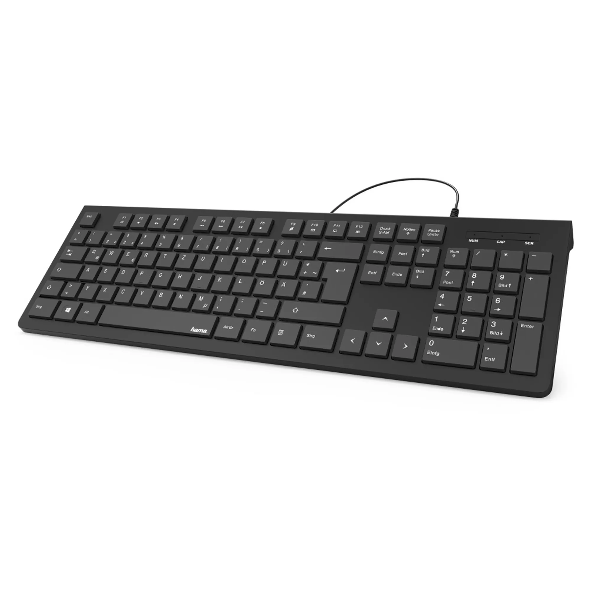 Купить Клавиатура Hama KC-200 USB Black (89182681) - фото 3