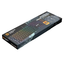 Купить Клавиатура Canyon Cometstrike GK-55 RGB USB UA Black (CND-SKB55-US) - фото 5