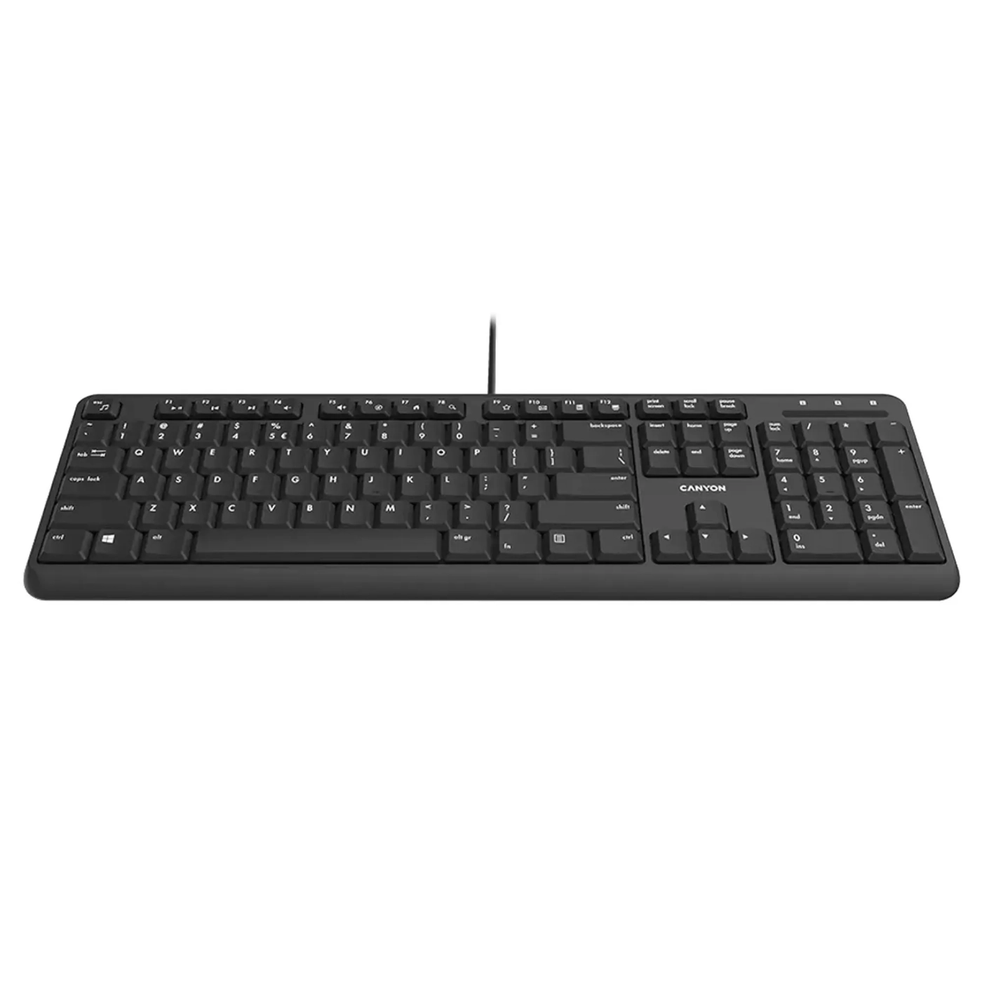 Купить Клавиатура Canyon HKB-20 Velvet USB UA Black (CNS-HKB02) - фото 2