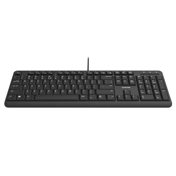 Купить Клавиатура Canyon HKB-20 Velvet USB UA Black (CNS-HKB02) - фото 2