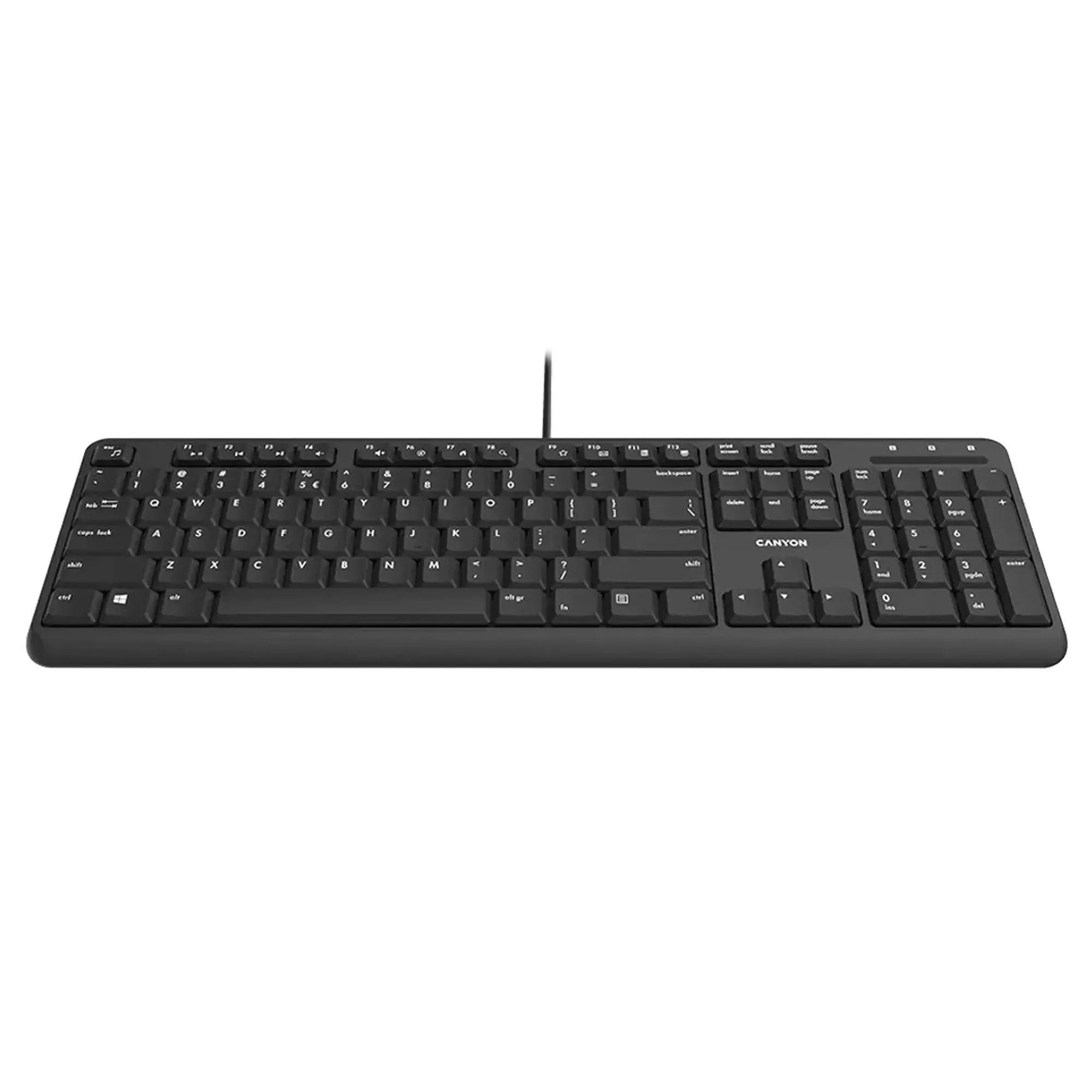 Купить Клавиатура Canyon HKB-20 Velvet USB UA Black (CNS-HKB02) - фото 2