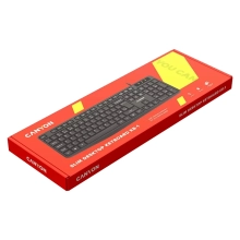 Купить Клавиатура Canyon KB-1 USB UA Black (CNE-CKEY01) - фото 3