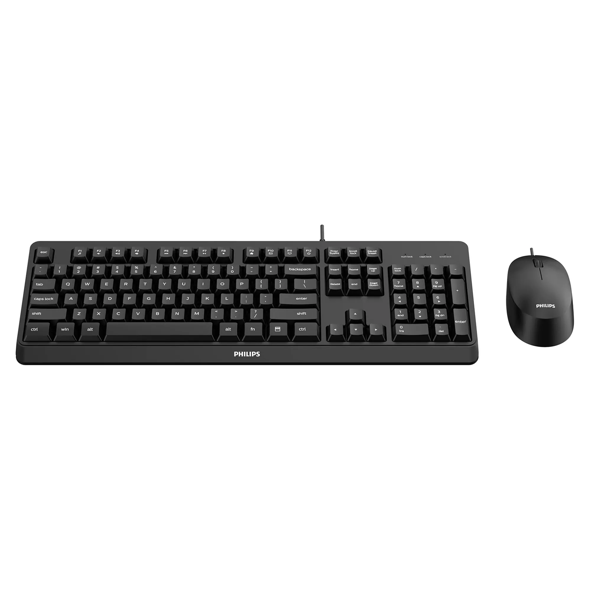 Купить Комплект клавиатура и мышка Philips 2000 series USB Black (SPT6207BL/00) - фото 2