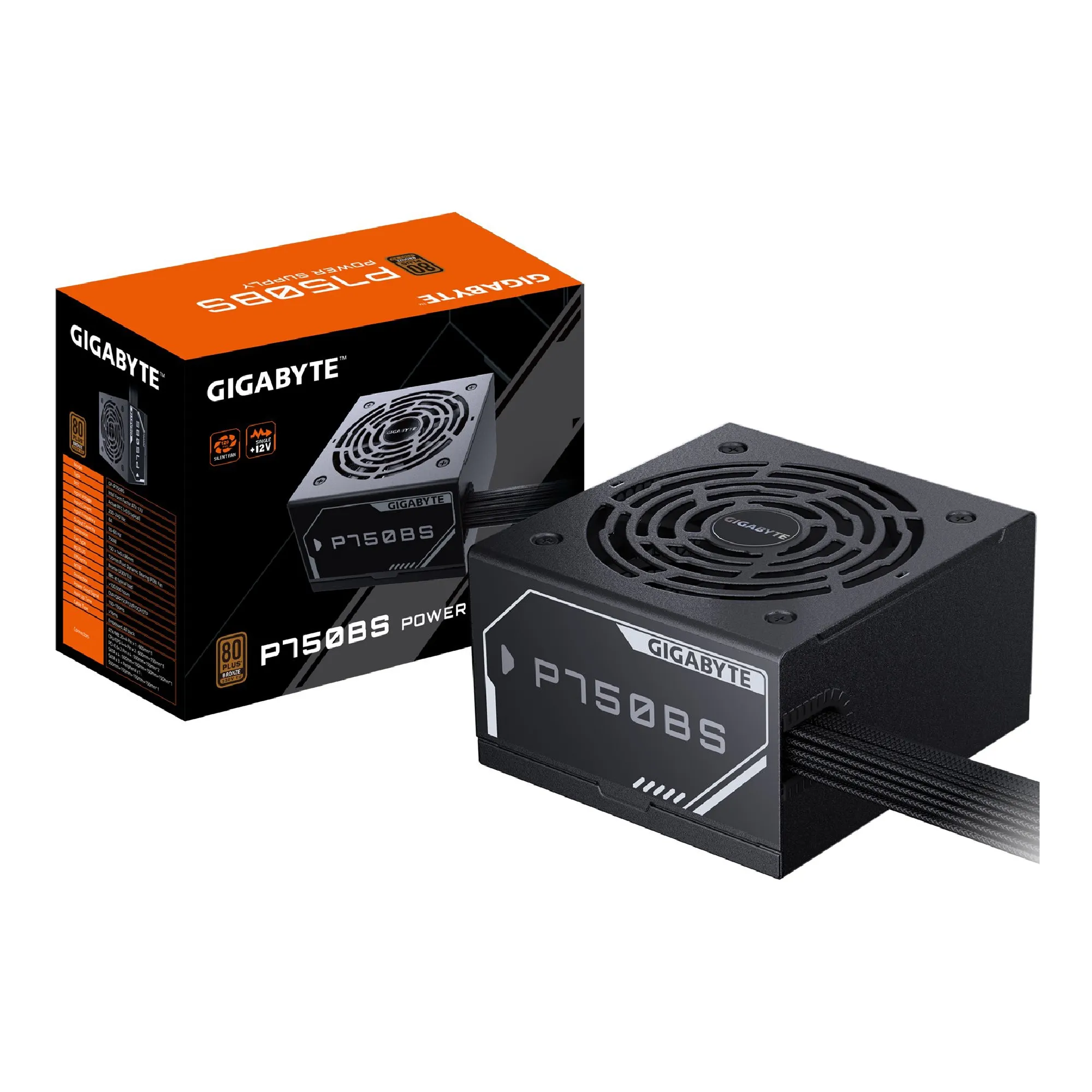 Купити Блок живлення Gigabyte P750BS 750W 80+ Bronze (GP-P750BS) - фото 6