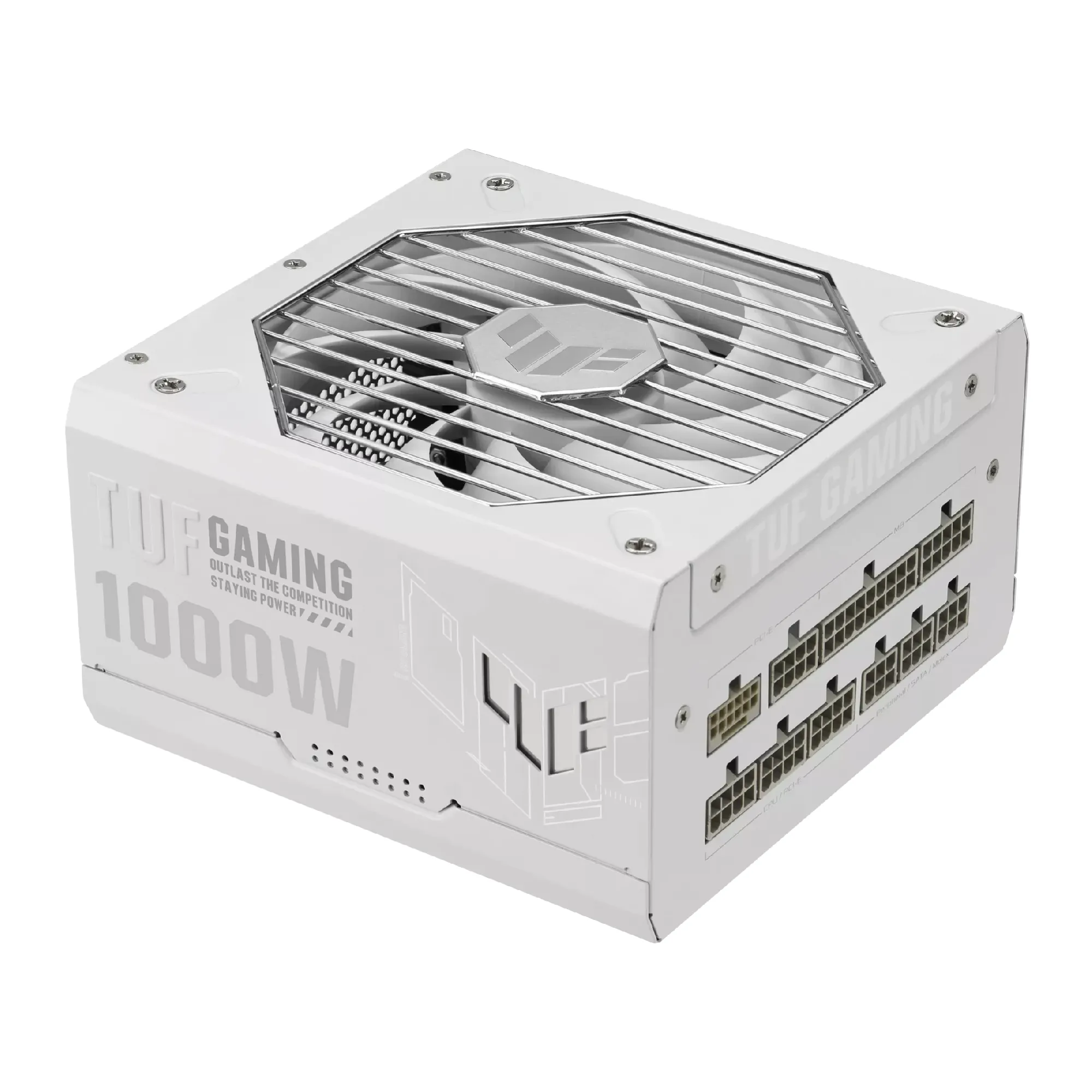 Купить Блок питания ASUS TUF 1000W 80+ Gold (TUF-GAMING-1000G-WHITE) - фото 5