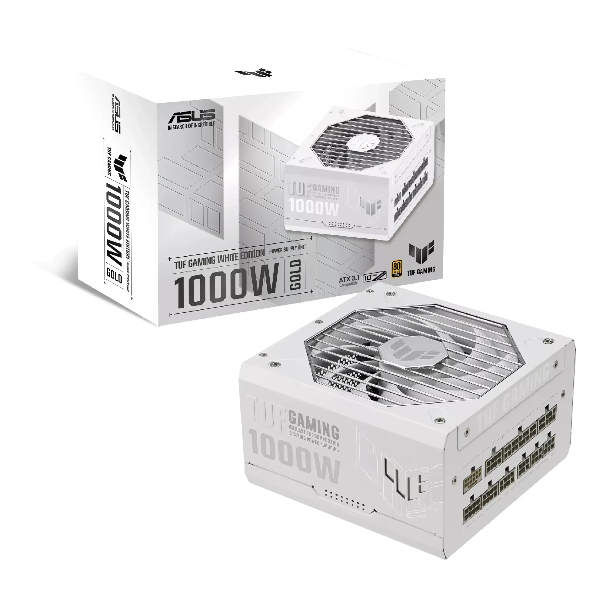 Купить Блок питания ASUS TUF 1000W 80+ Gold (TUF-GAMING-1000G-WHITE) - фото 12
