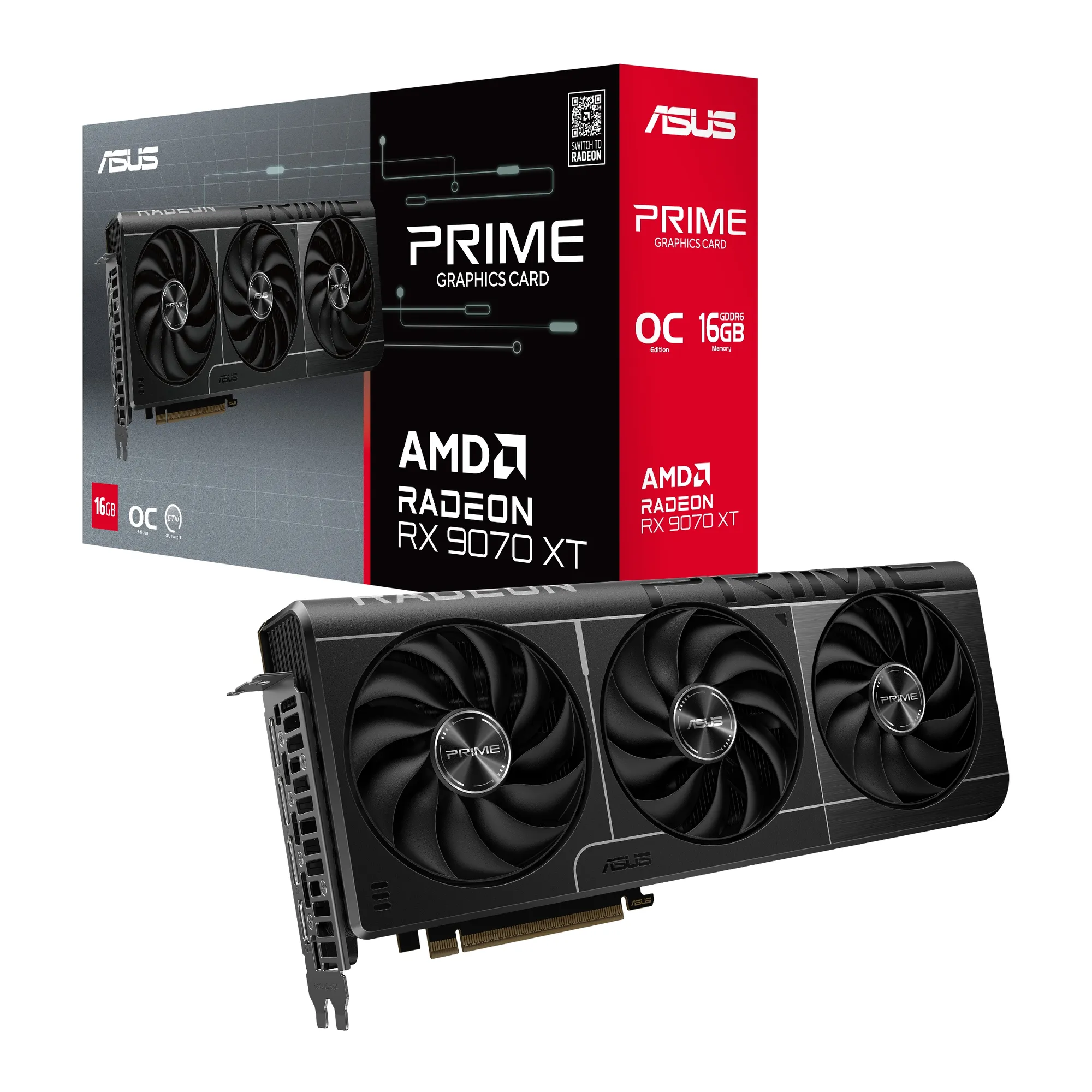 Купити Відеокарта Asus Prime Radeon RX 9070 XT OC Edition (PRIME-RX9070XT-O16G) - фото 11