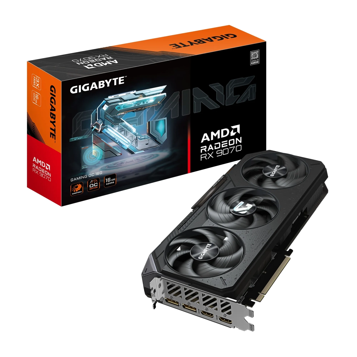 Купити Відеокарта Gigabyte Radeon RX 9070 Gaming OC (GV-R9070GAMING OC-16GD) - фото 10