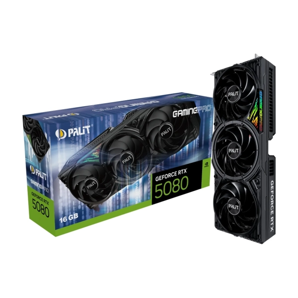 Купить Видеокарта Palit GeForce RTX 5080 GamingPro (NE75080019T2-GB2031A) - фото 11