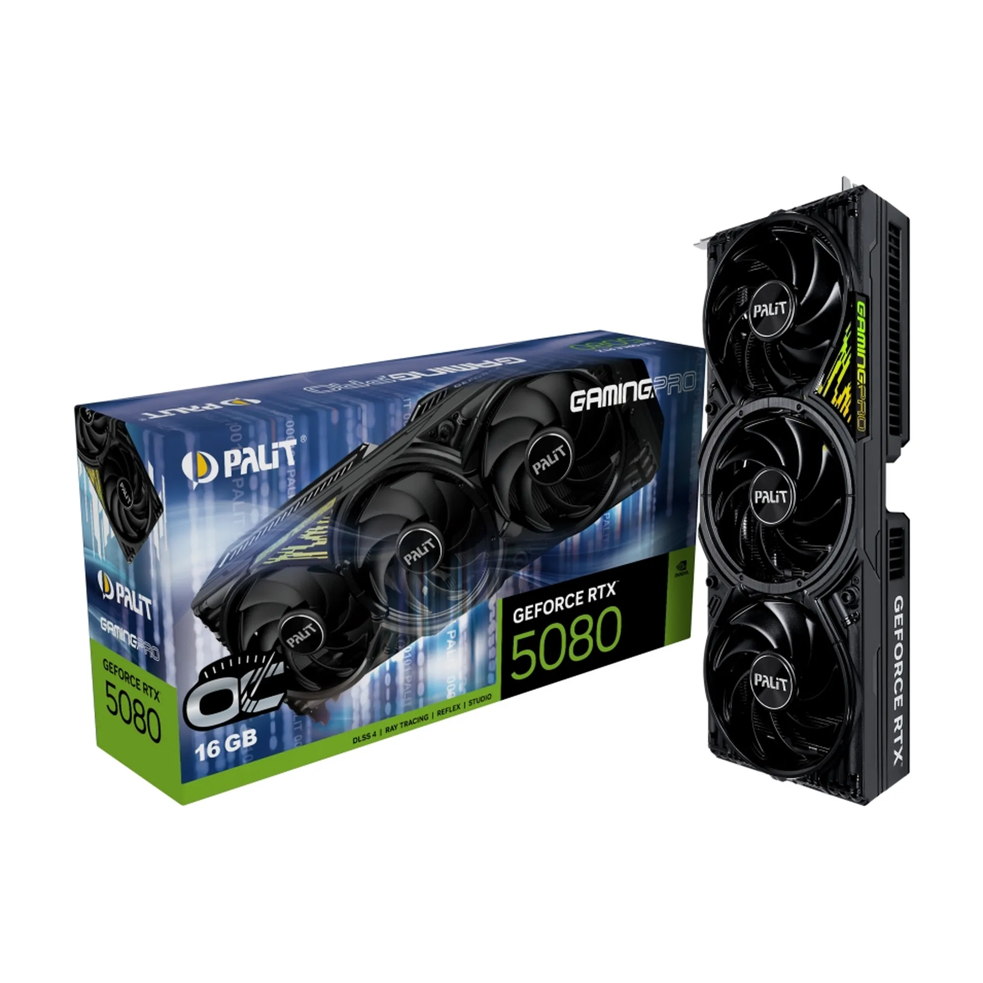 Купити Відеокарта Palit GeForce RTX 5080 GamingPro OC (NE75080S19T2-GB2031A) - фото 11