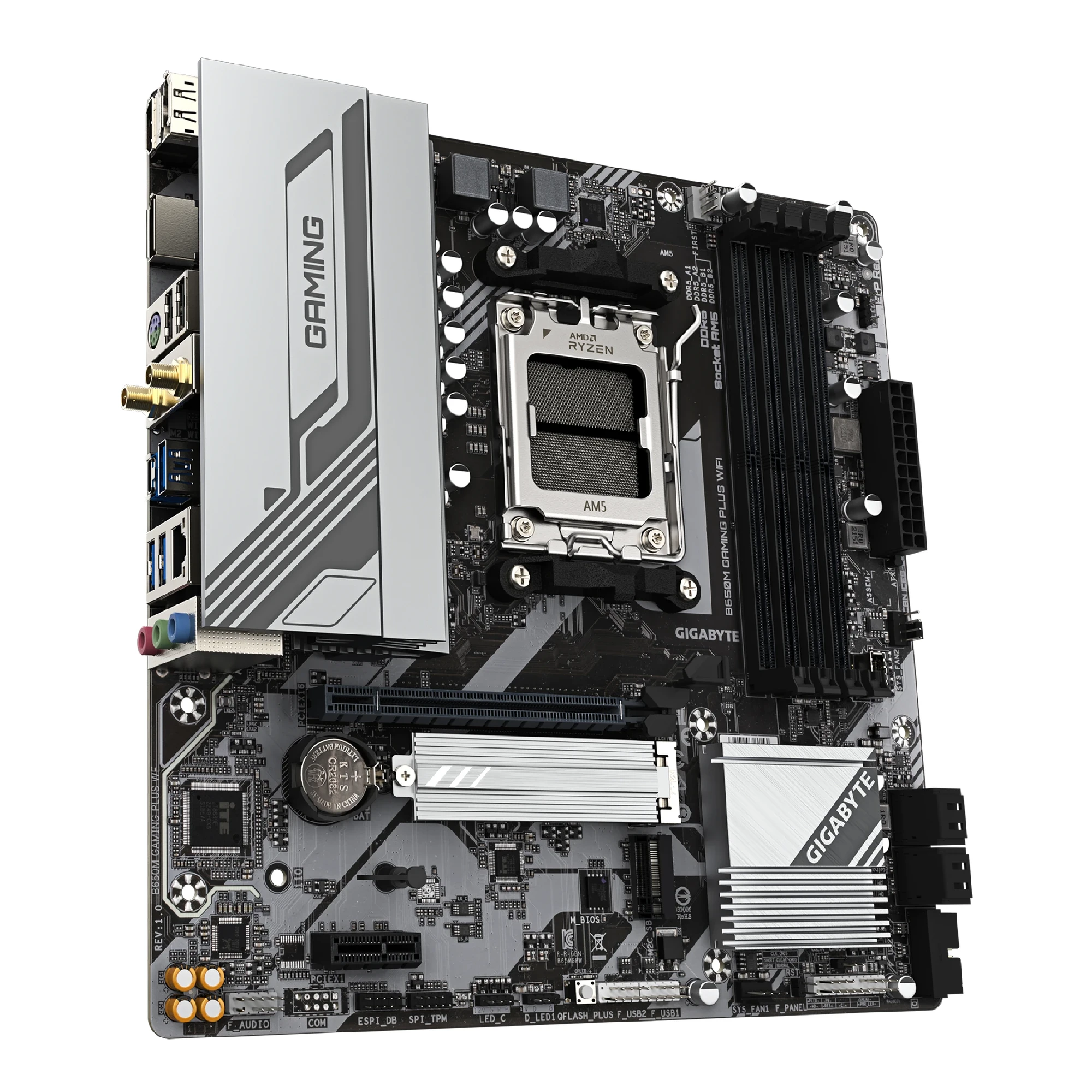 Купить Материнская плата Gigabyte B650M GAMING PLUS WIFI - фото 1