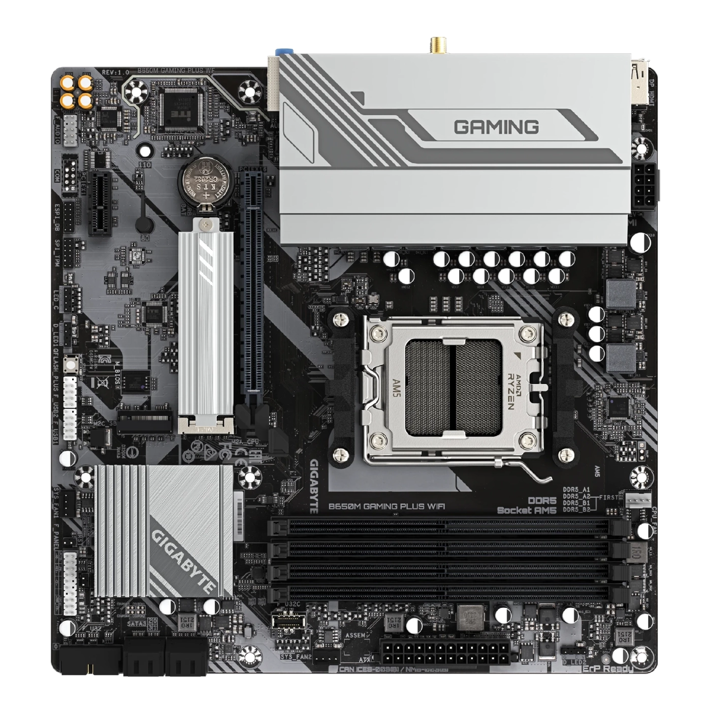 Купить Материнская плата Gigabyte B650M GAMING PLUS WIFI - фото 4