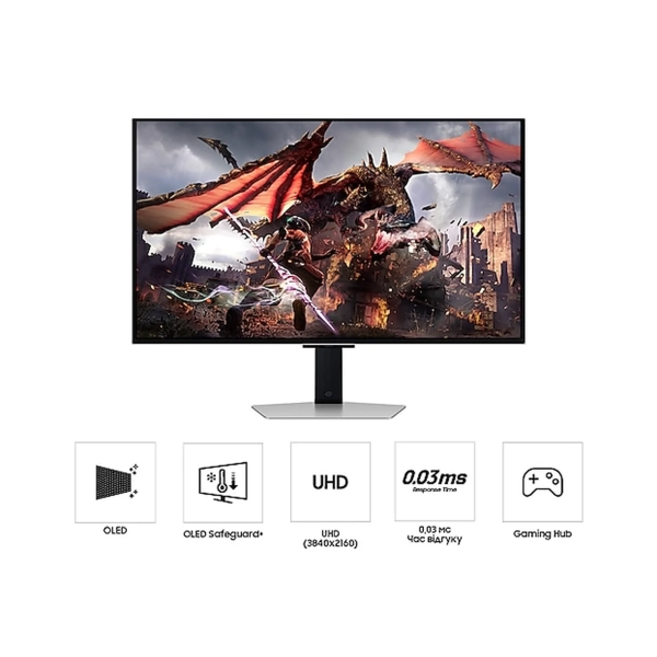 Купить Монитор 32" Samsung Odyssey G80SD (LS32DG800SIXUA) - фото 15