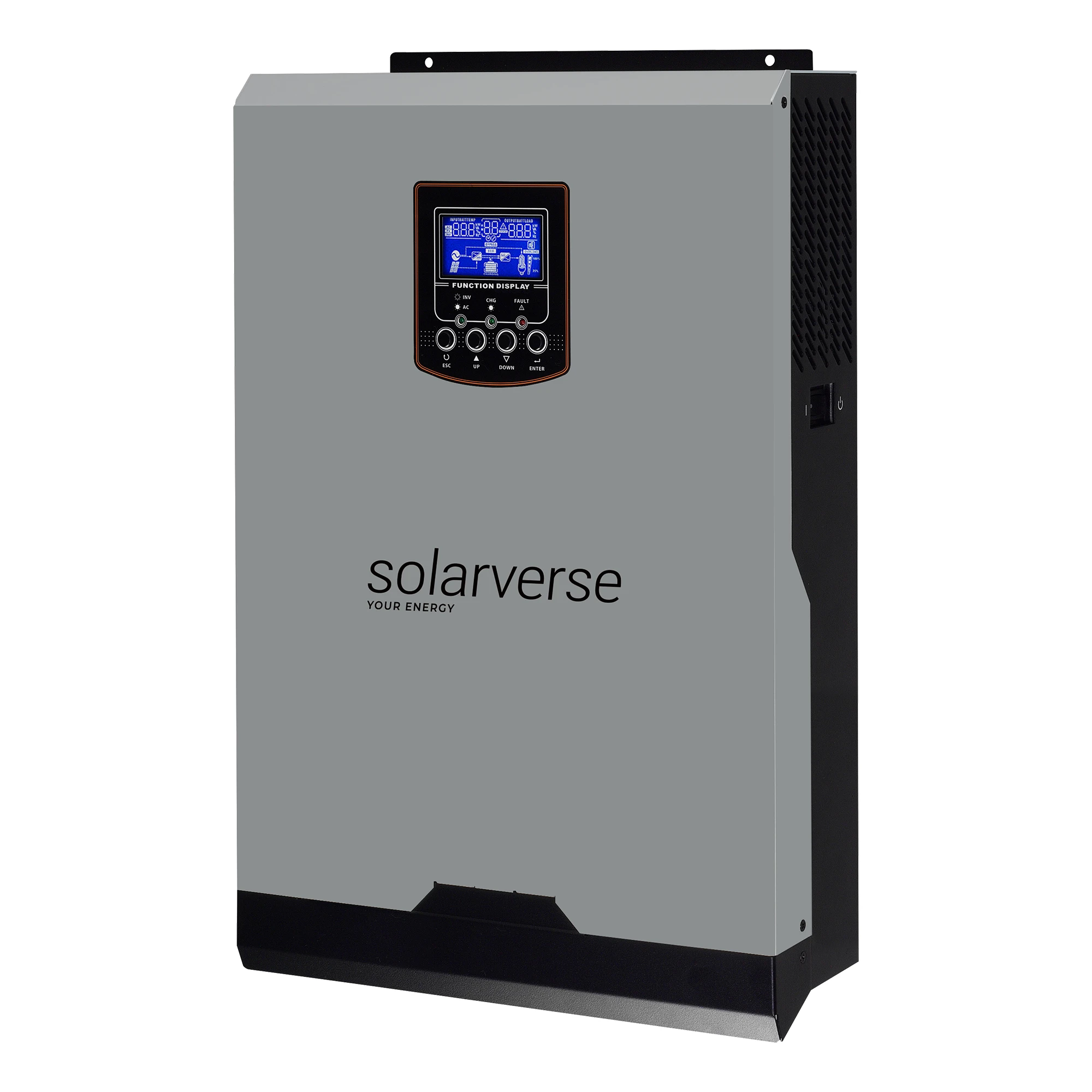 Купить Автономный инвертор Solarverse Ampere 3kW 24V 1 MPPT 220V Однофазный (SV3024A) - фото 1