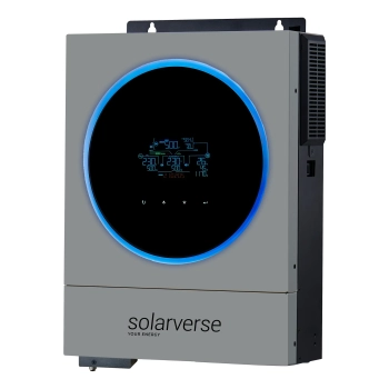 Купить Автономный инвертор Solarverse Ampere Duo 6kW 48V 1 MPPT Wi-Fi 220V Однофазный (SV6048AD) - фото 1