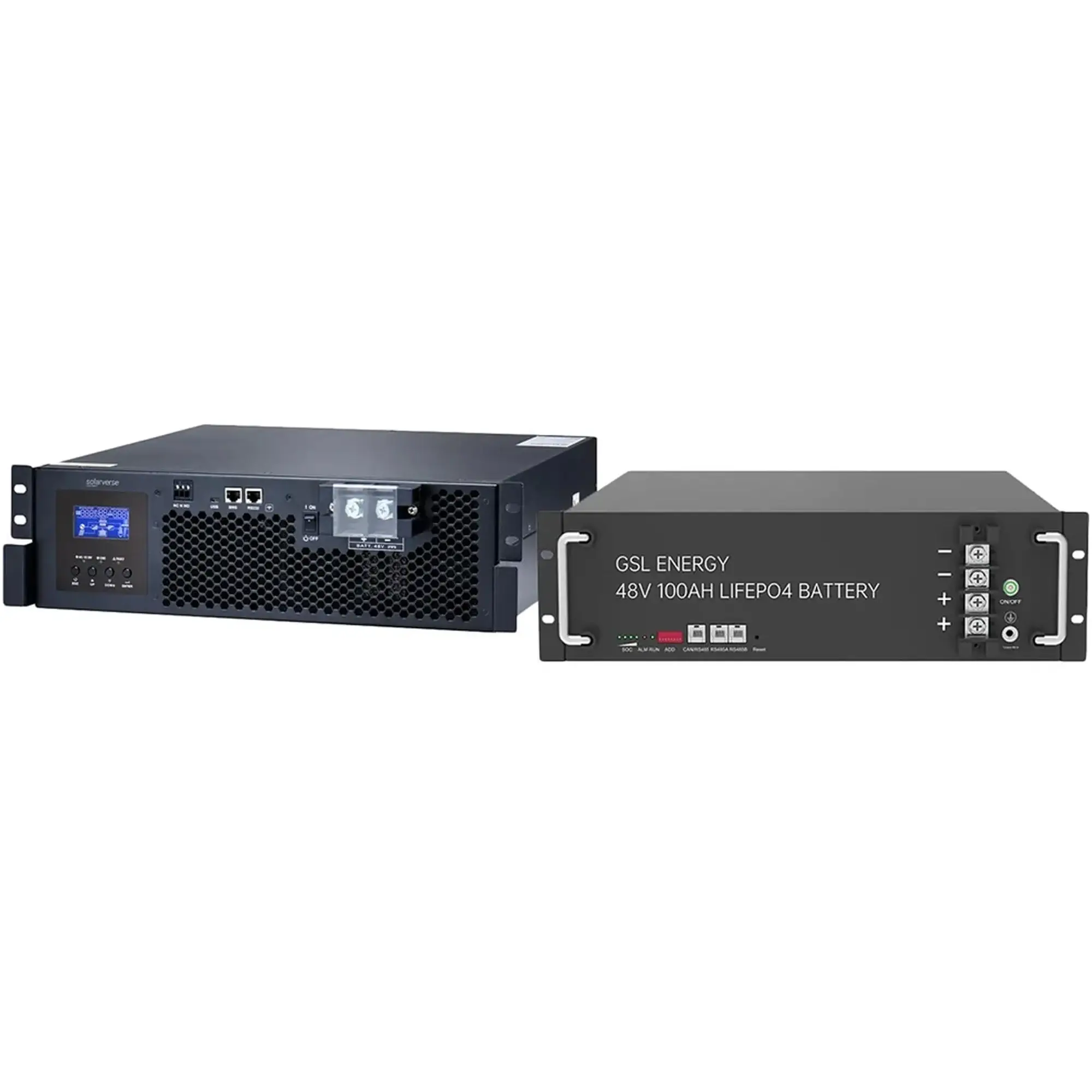 Купити Автономний інвертор Solarverse Ampere Rack 5kW 48V 1 MPPT 220V Однофазний (SV5048UPSR) - фото 6