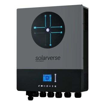 Купить Автономный инвертор Solarverse Ampere Double 8kW 48V 1 MPPT Wi-Fi 220V Однофазный (SV8048AD) - фото 1