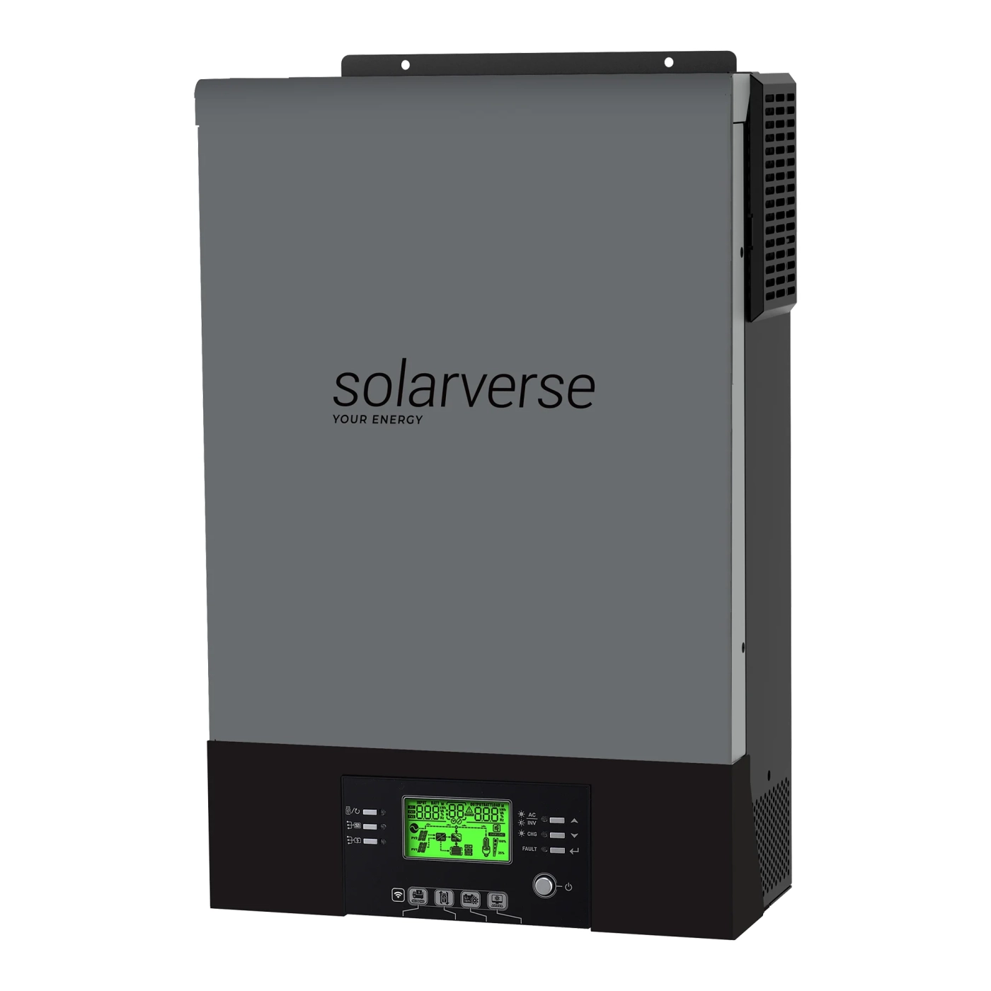 Купить Гибридный инвертор Solarverse Flash 6kW 48V 1 MPPT 220V Однофазный (SV6048FH) - фото 1