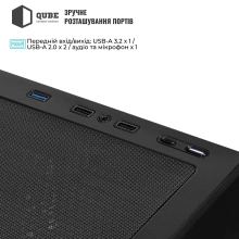 Купить Корпус QUBE FLOW Black (FLOW_FBNU3) - фото 5