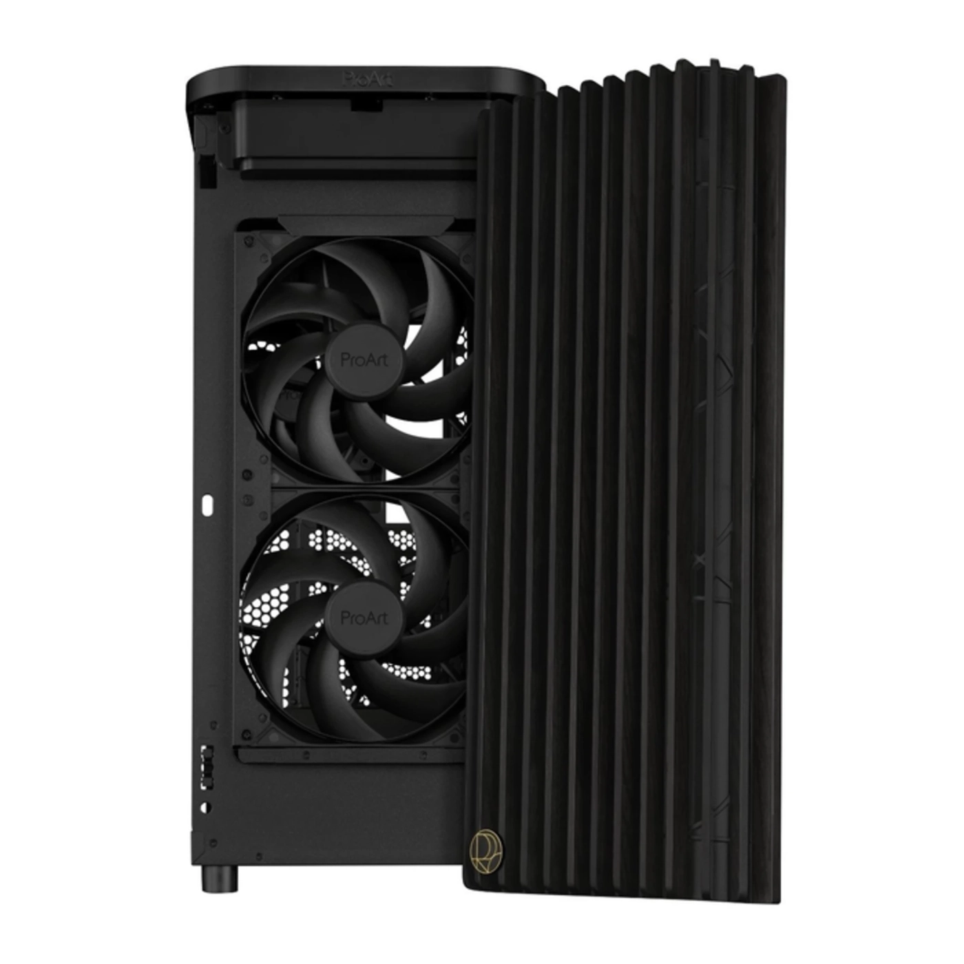 Купити Корпус ASUS PA401 PROART WOOD TG PWM BLACK (90DC00M0-B39000) - фото 4