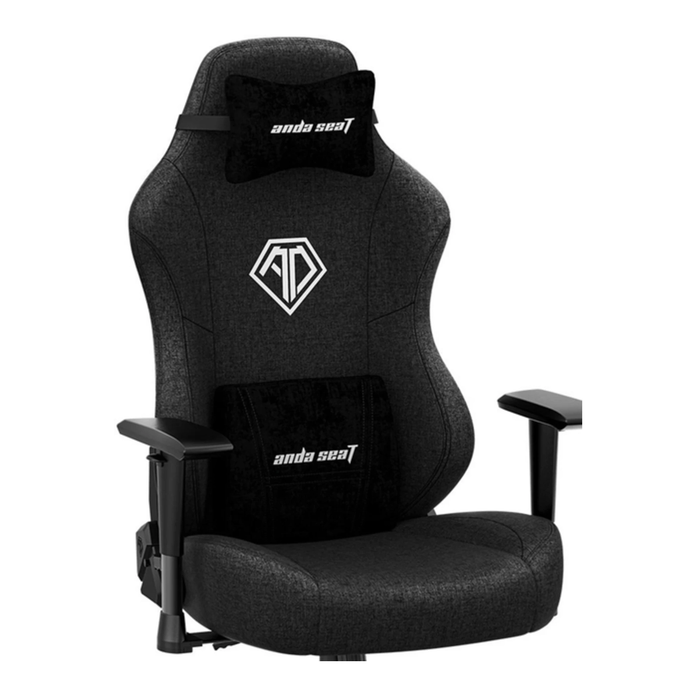 Купить Кресло для геймеров Anda Seat Phantom 3 Size L Black Fabric (AD18Y-06-B-F) - фото 6