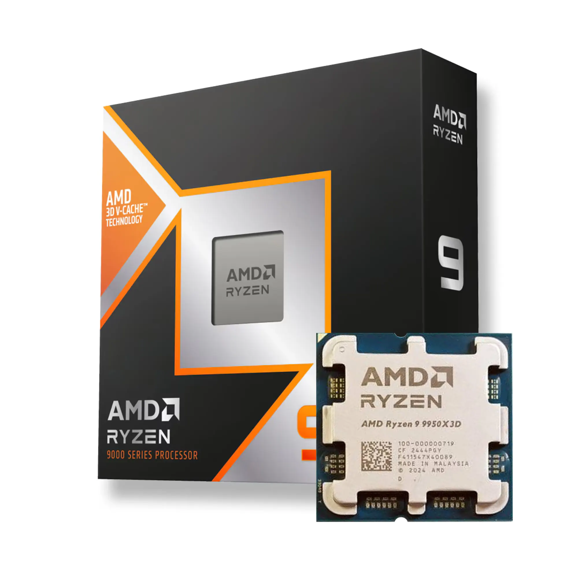 Процесор AMD Ryzen 9 9950X3D (100-100000719WOF) Box - купити в