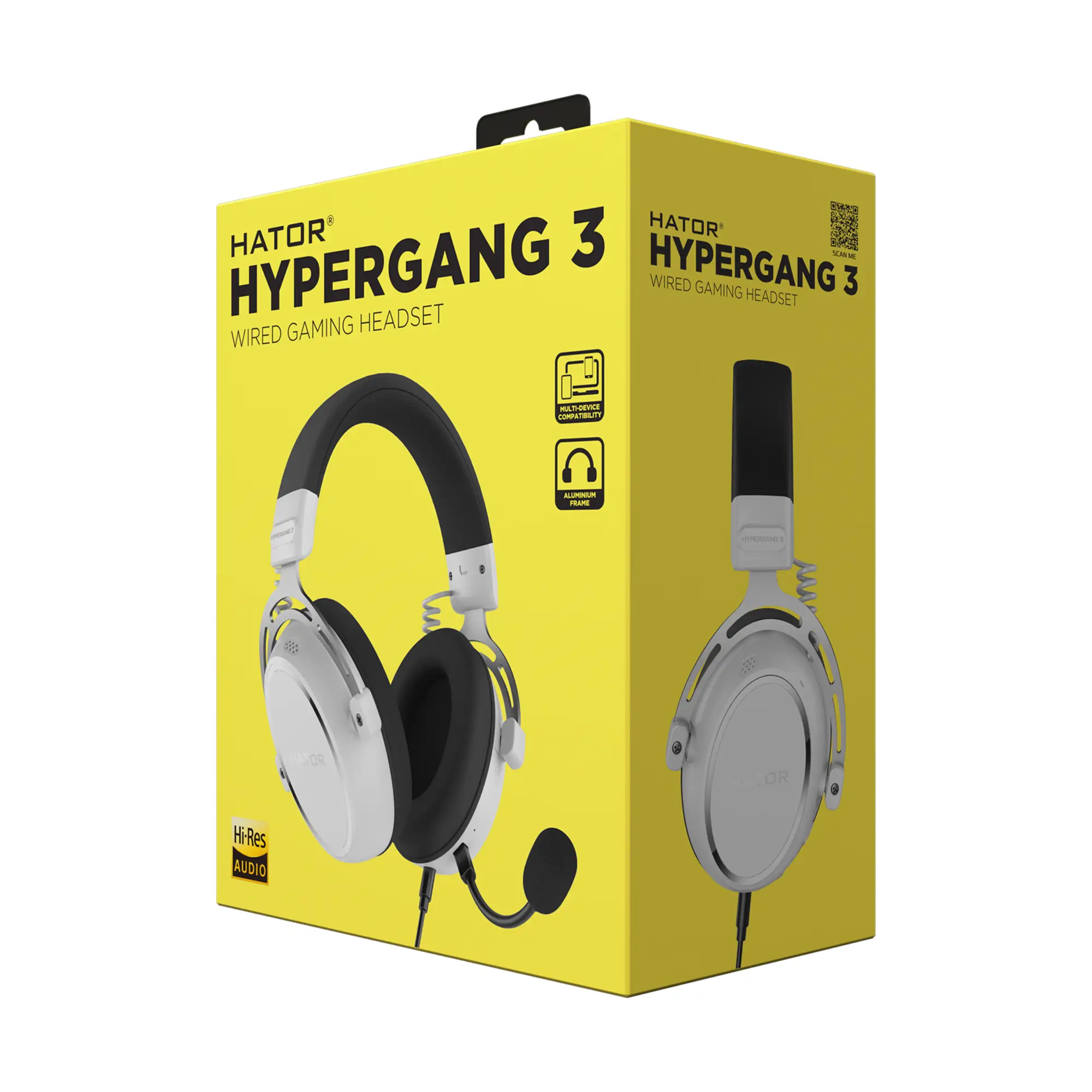 Купить Наушники Hator Hypergang 3 Hi-Res White (ESH06) - фото 6