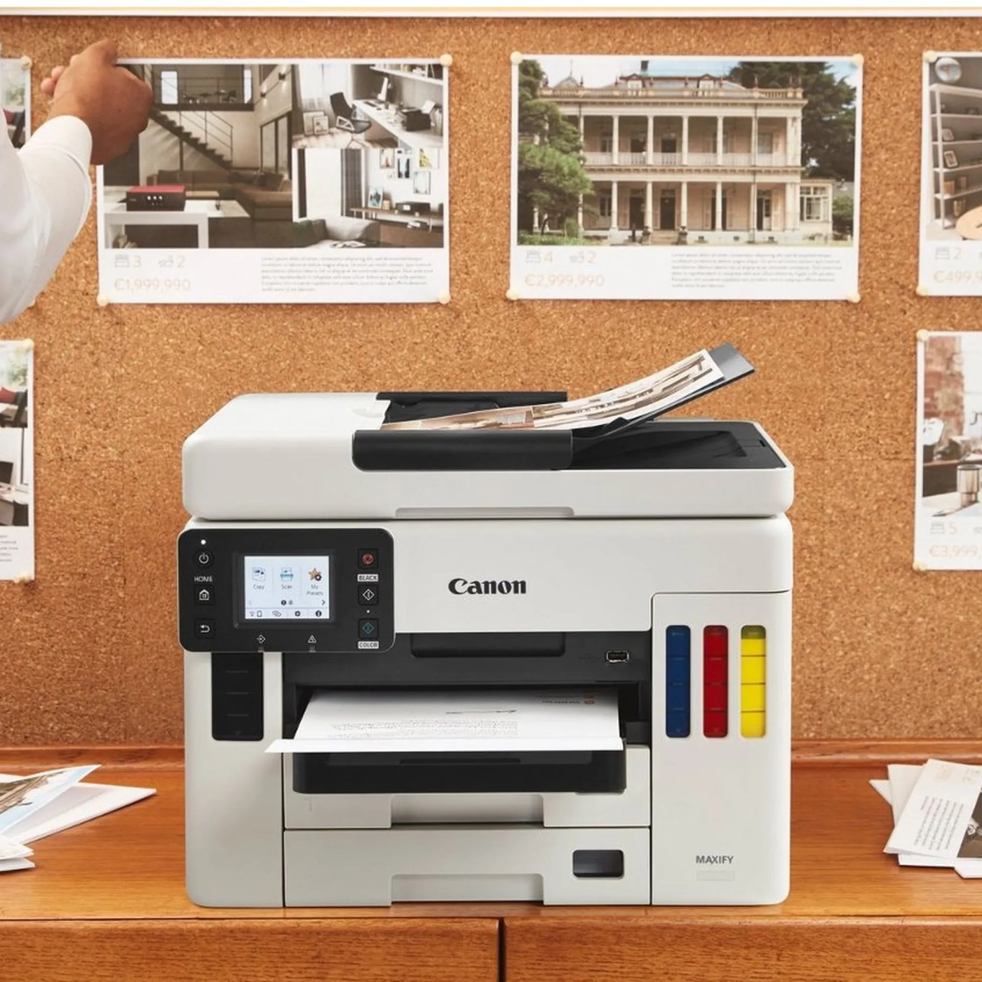 Купить МФУ Canon MAXIFY GX7040 с Wi-Fi (4471C009) - фото 4