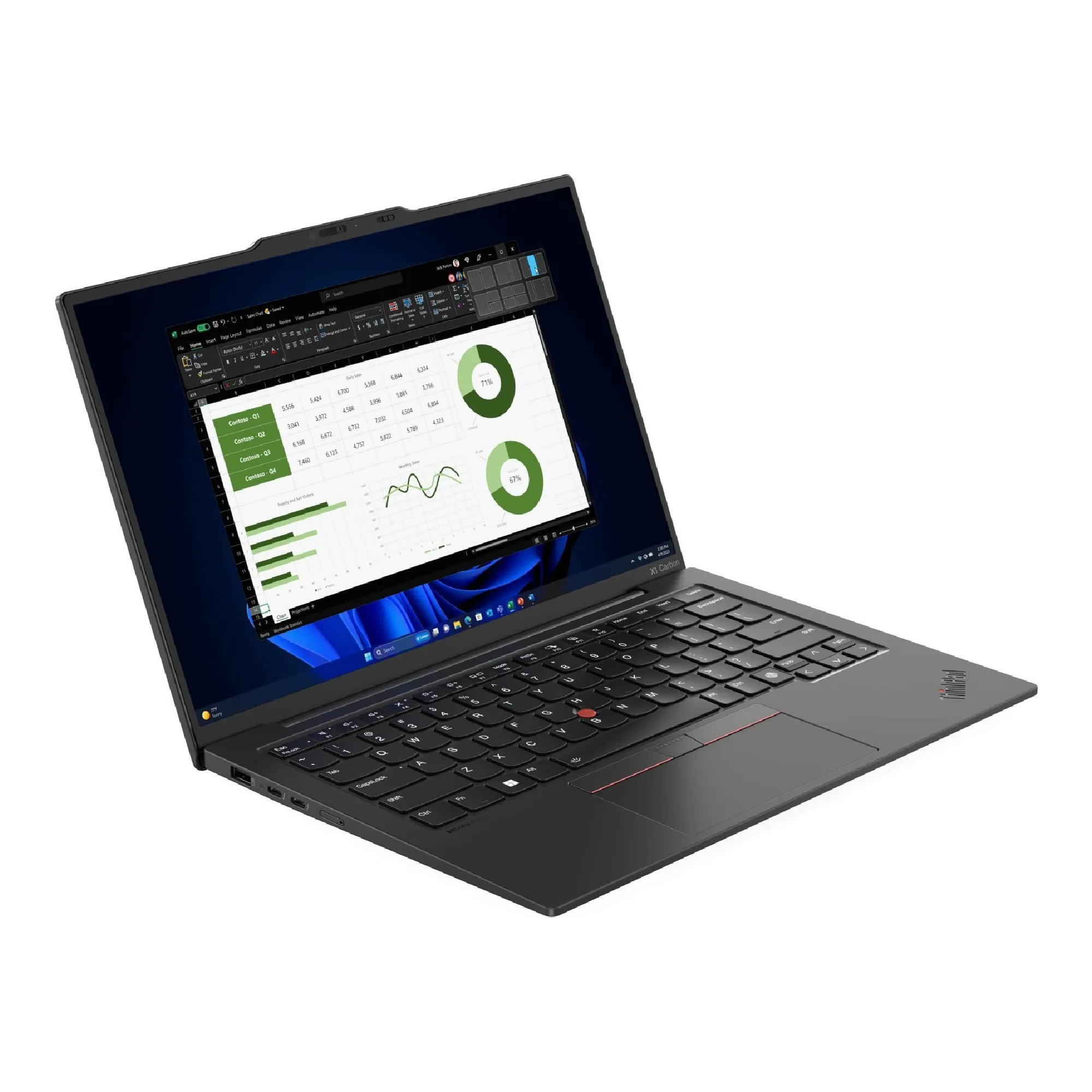 Купити Ноутбук Lenovo ThinkPad X1 Carbon-G12 (21KC002CRA) - фото 1