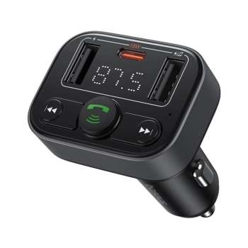 Купити FM-трансмітер Baseus S-09 Lite Black (C10762300113-00) - фото 1