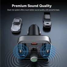 Купити FM-трансмітер Baseus S-09 Lite Black (C10762300113-00) - фото 3