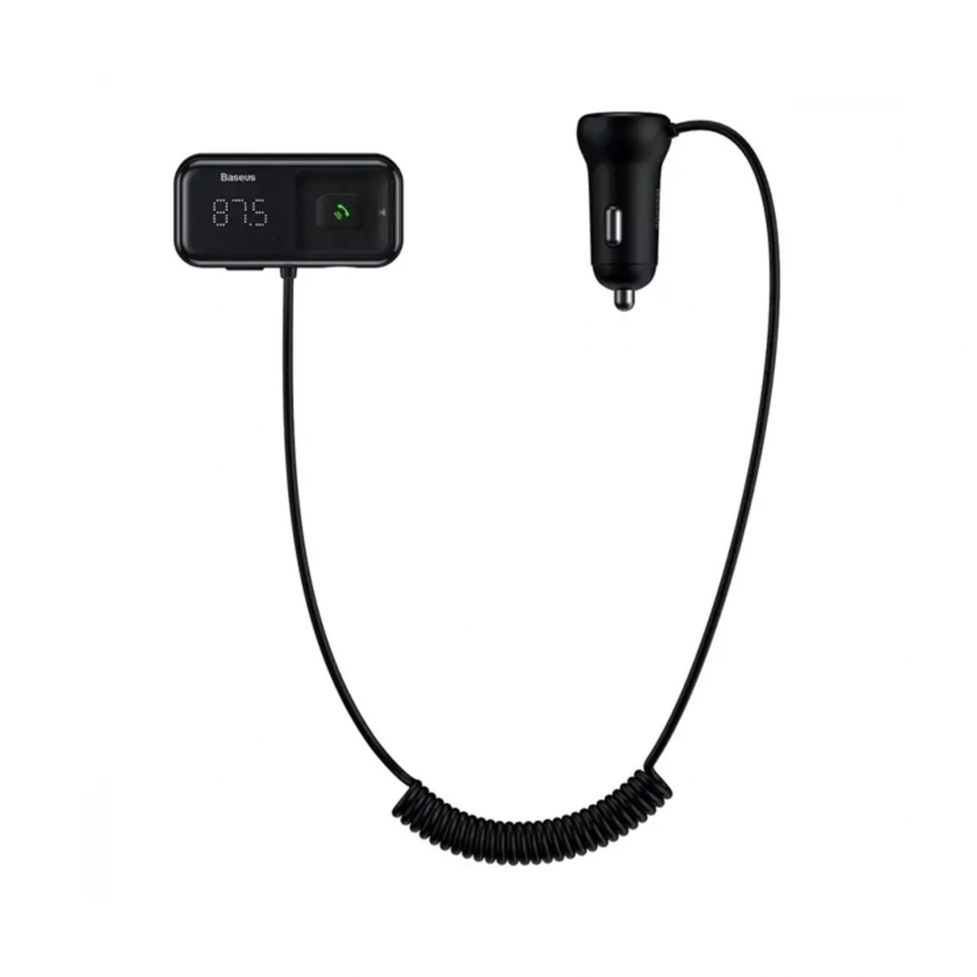 Купить FM-трансмиттер Baseus T-Typed S-16 MP3 Black (CCMT000201) - фото 1