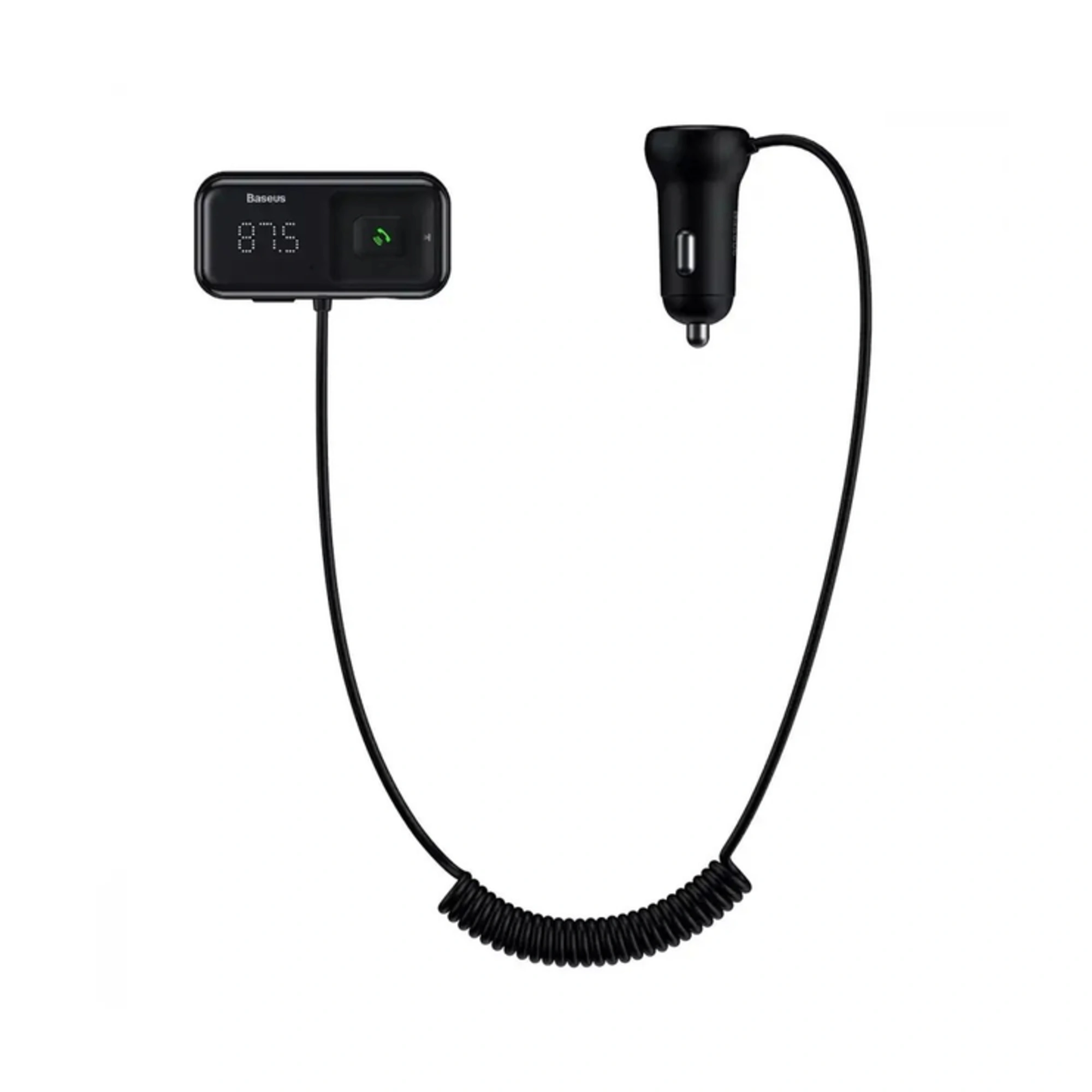 Купить FM-трансмиттер Baseus T-Typed S-16 MP3 Black (CCMT000201) - фото 1