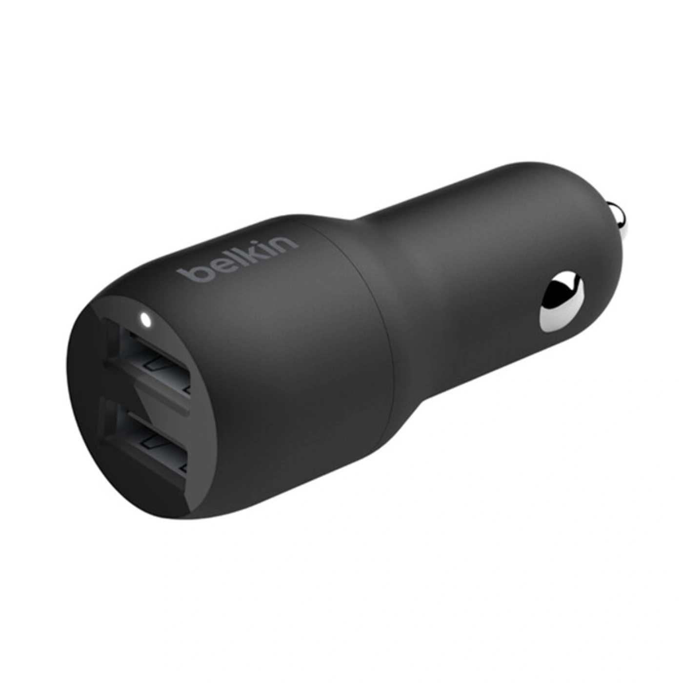 Купить Зарядное устройство Belkin 24Вт 2хUSB-A, кабель USB-A/USB-C, 1м, чорний (CCE001BT1MBK) - фото 1