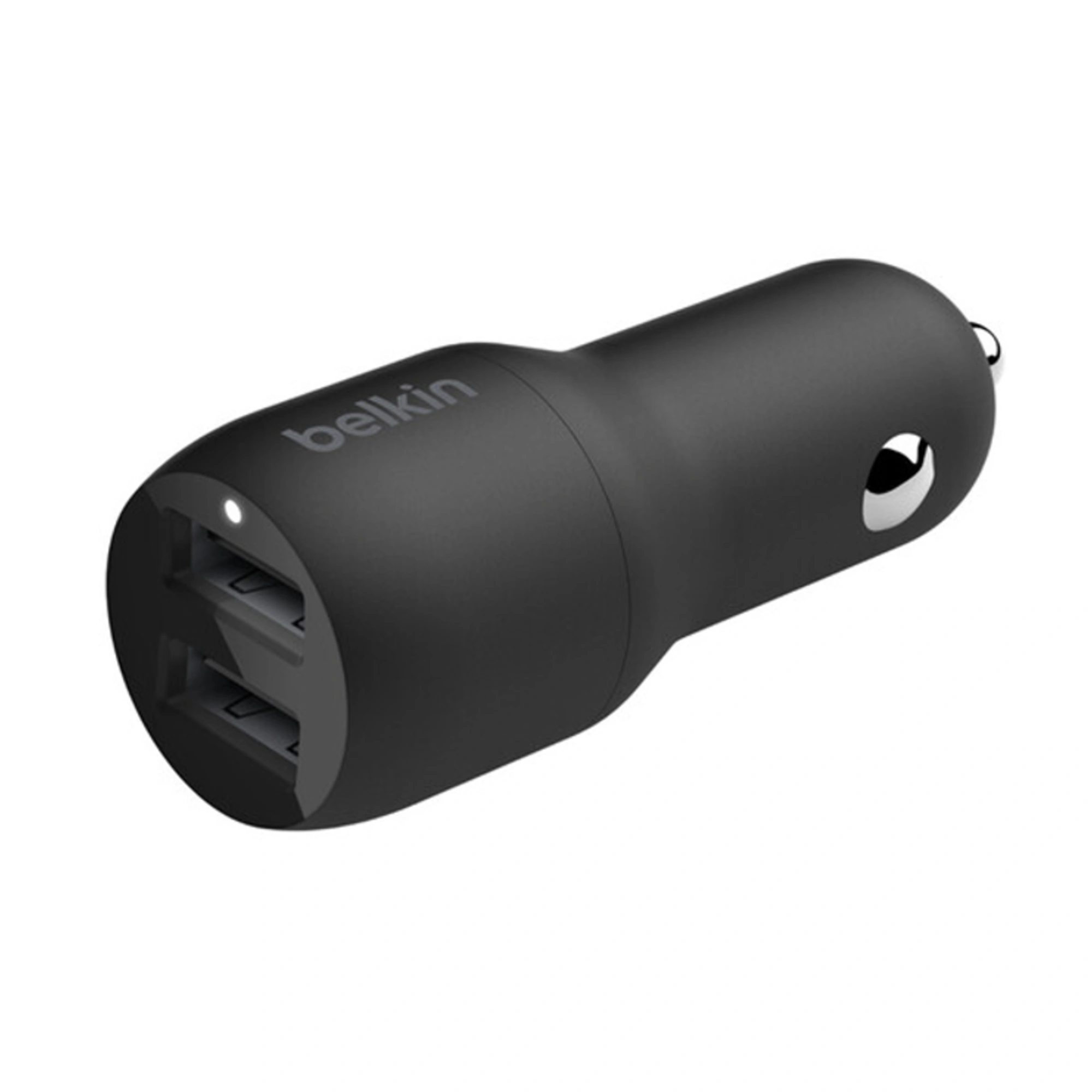 Купить Зарядное устройство Belkin 24Вт 2хUSB-A, кабель USB-A/USB-C, 1м, чорний (CCE001BT1MBK) - фото 1