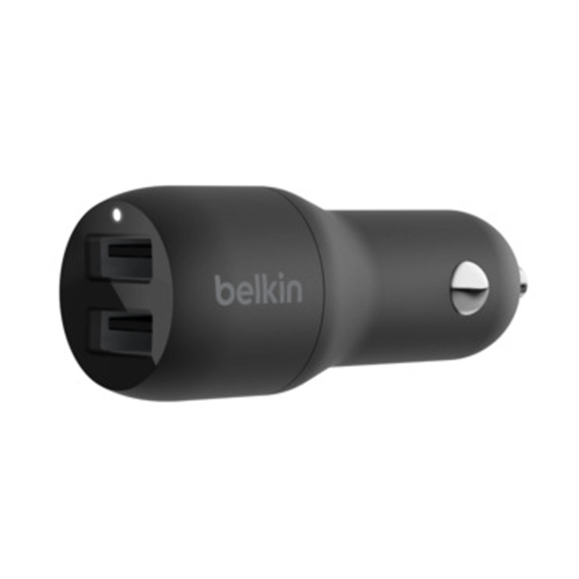 Купить Зарядное устройство Belkin 24Вт 2хUSB-A, чорний (CCB001BTBK) - фото 1