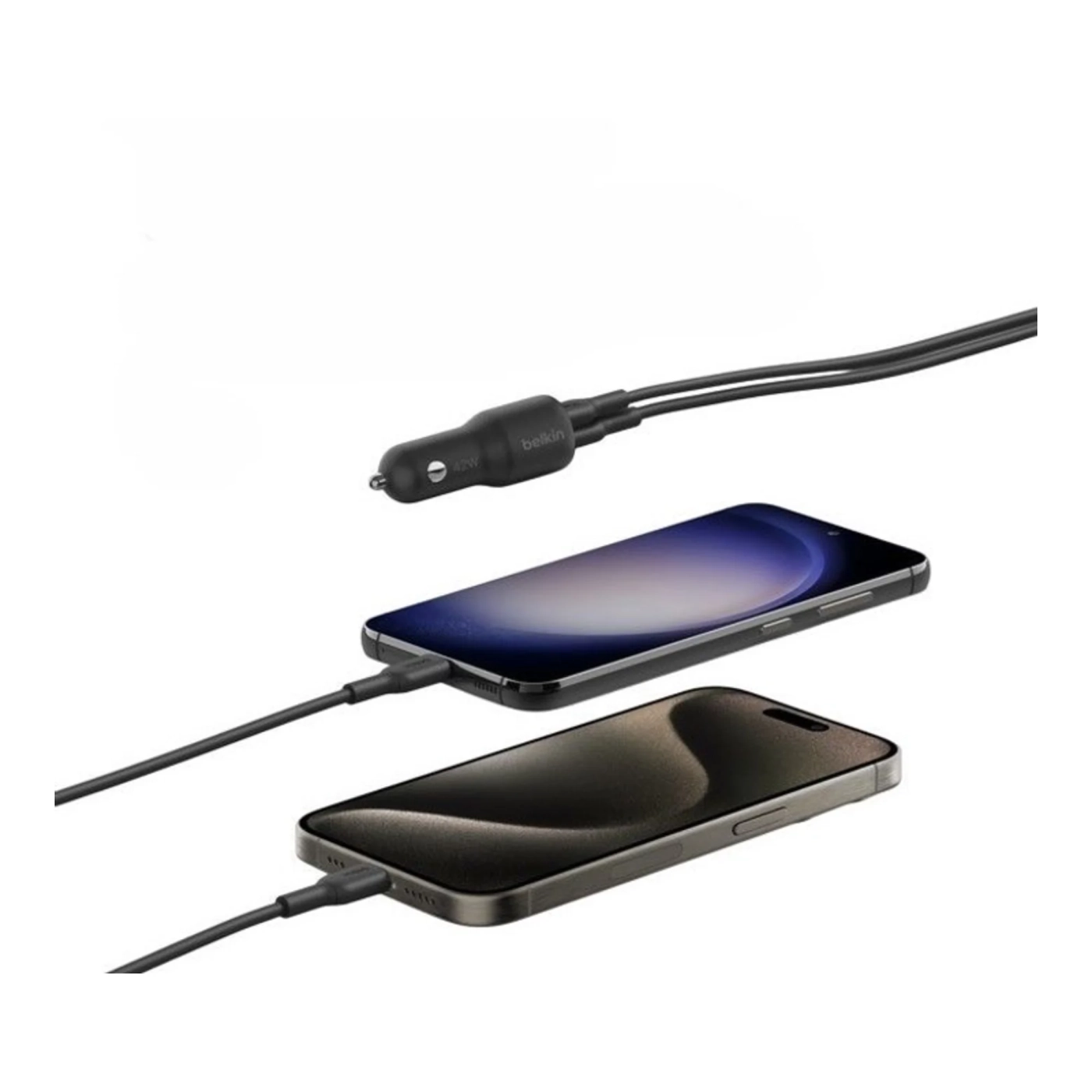 Купить Зарядное устройство Belkin 42Вт USB-A/USB-C PD PPS, чорний (CCB005BTBK) - фото 5