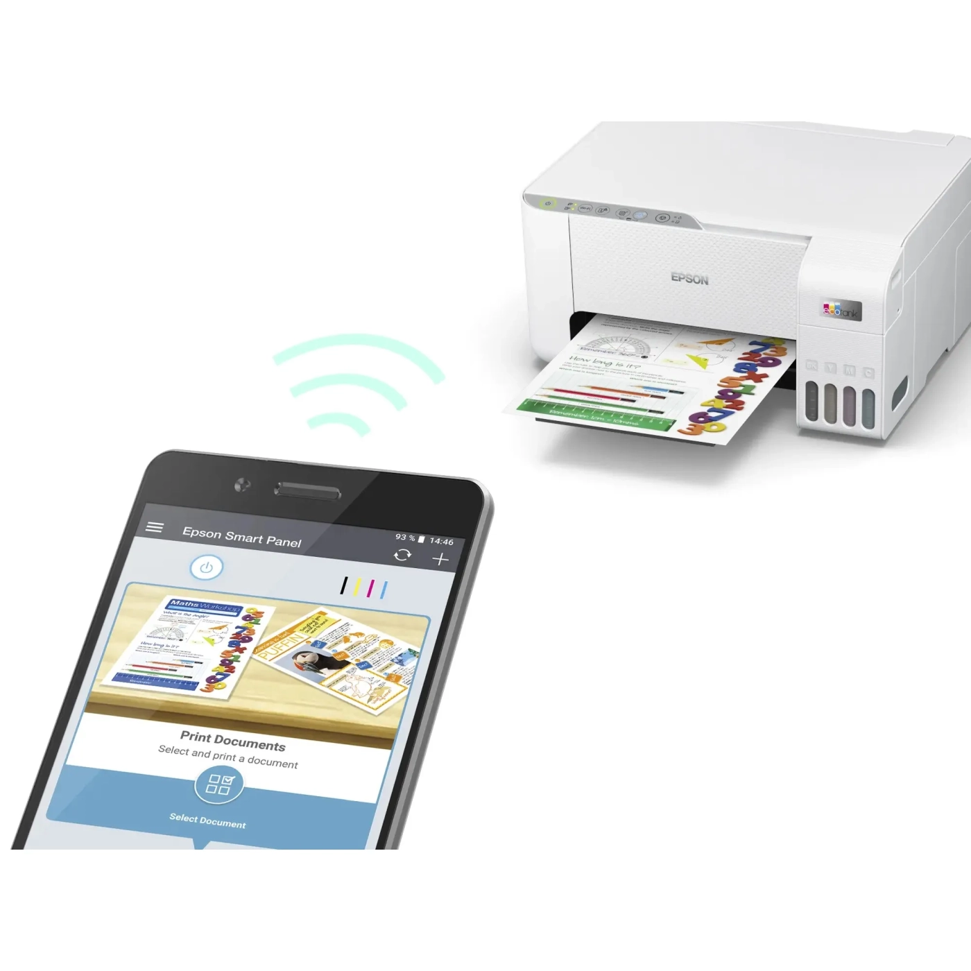 Купити БФП Epson EcoTank L3256 с Wi-Fi (C11CJ67414) - фото 3