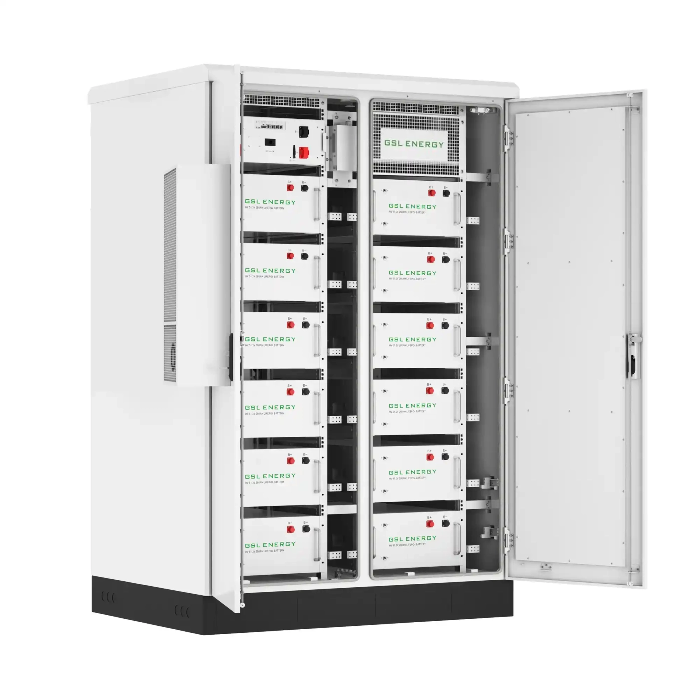 Купить Блок батарей GSL 614.4V 280Ah 172kWh LiFePO4 IP67 Fire Extinguisher Air Conditioner (GSL-BESS-170) - фото 1