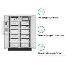 Купить Блок батарей GSL 614.4V 280Ah 172kWh LiFePO4 IP67 Fire Extinguisher Air Conditioner (GSL-BESS-170) - фото 2