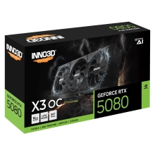 Купить Видеокарта Inno3D Nvidia GeForce RTX 5080 X3 OC 16GB (N50803-16D7X-17603930) - фото 3