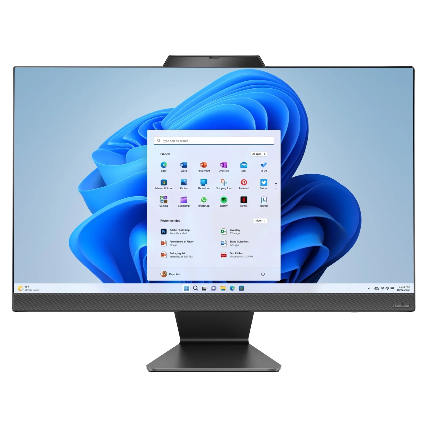 Купити Моноблок Asus AiO A3 A3402WVAK-BPC1230 (90PT03T2-M02610) - фото 1