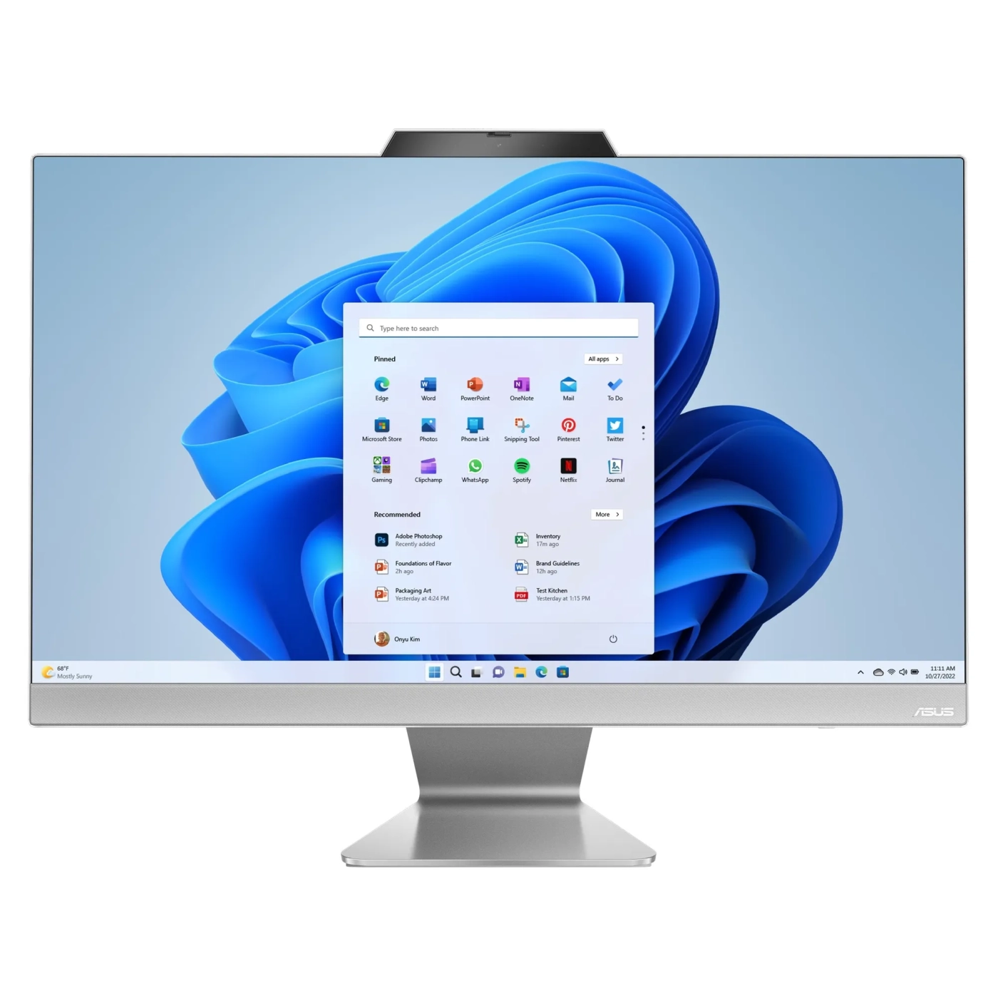 Купить Моноблок Asus AiO A3 A3402WVAK-WPC1420 (90PT03T1-M02600) - фото 1