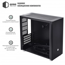 Купити Корпус QUBE V9 Black (QBV9M_WBNU3) - фото 4
