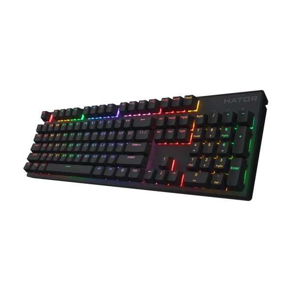 Купить Клавиатура HATOR Icefall Mecha Rainbow (HTK104UA) Black - фото 2