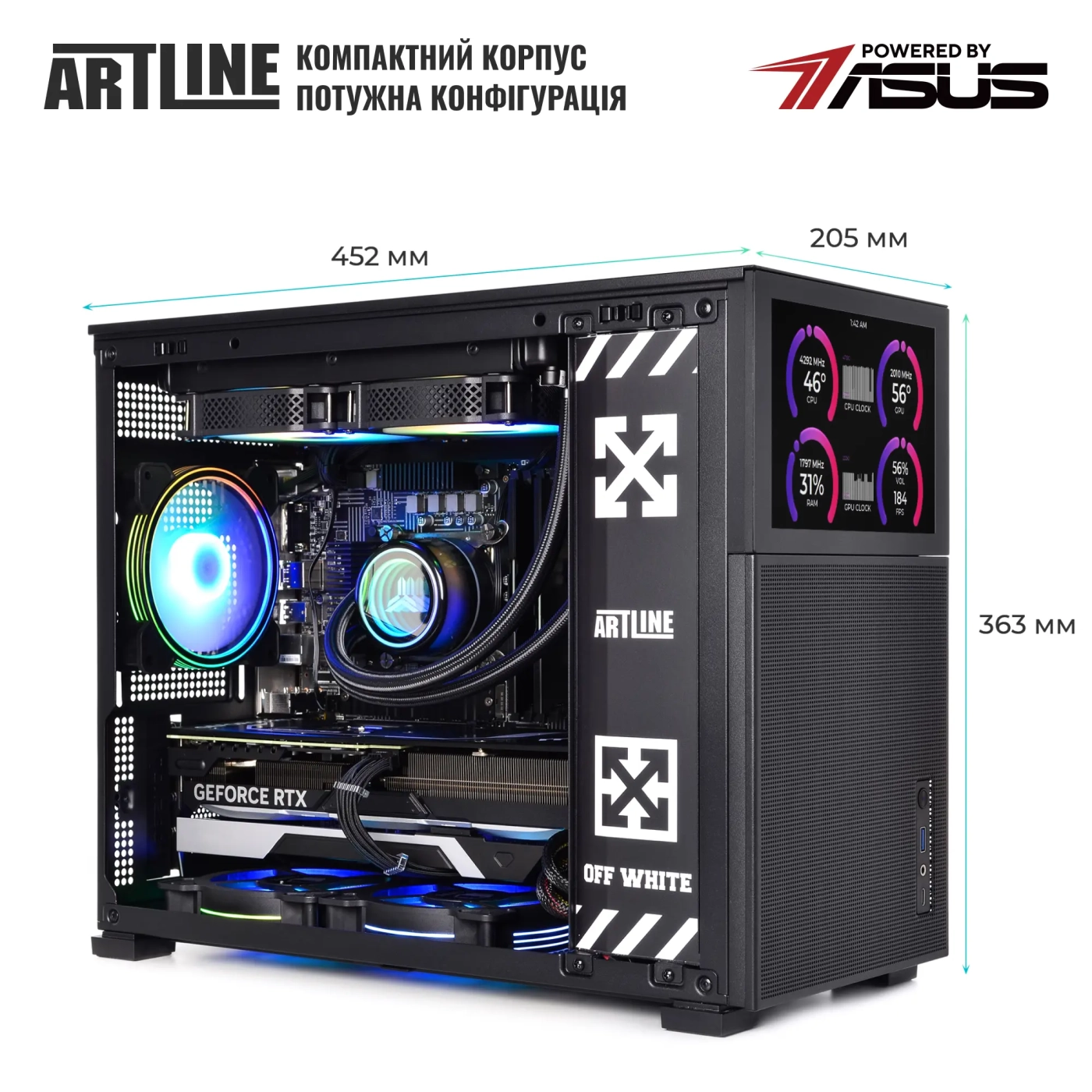 Купить Компьютер ARTLINE Gaming D31 Windows 11 Home (D31v111Win) - фото 8