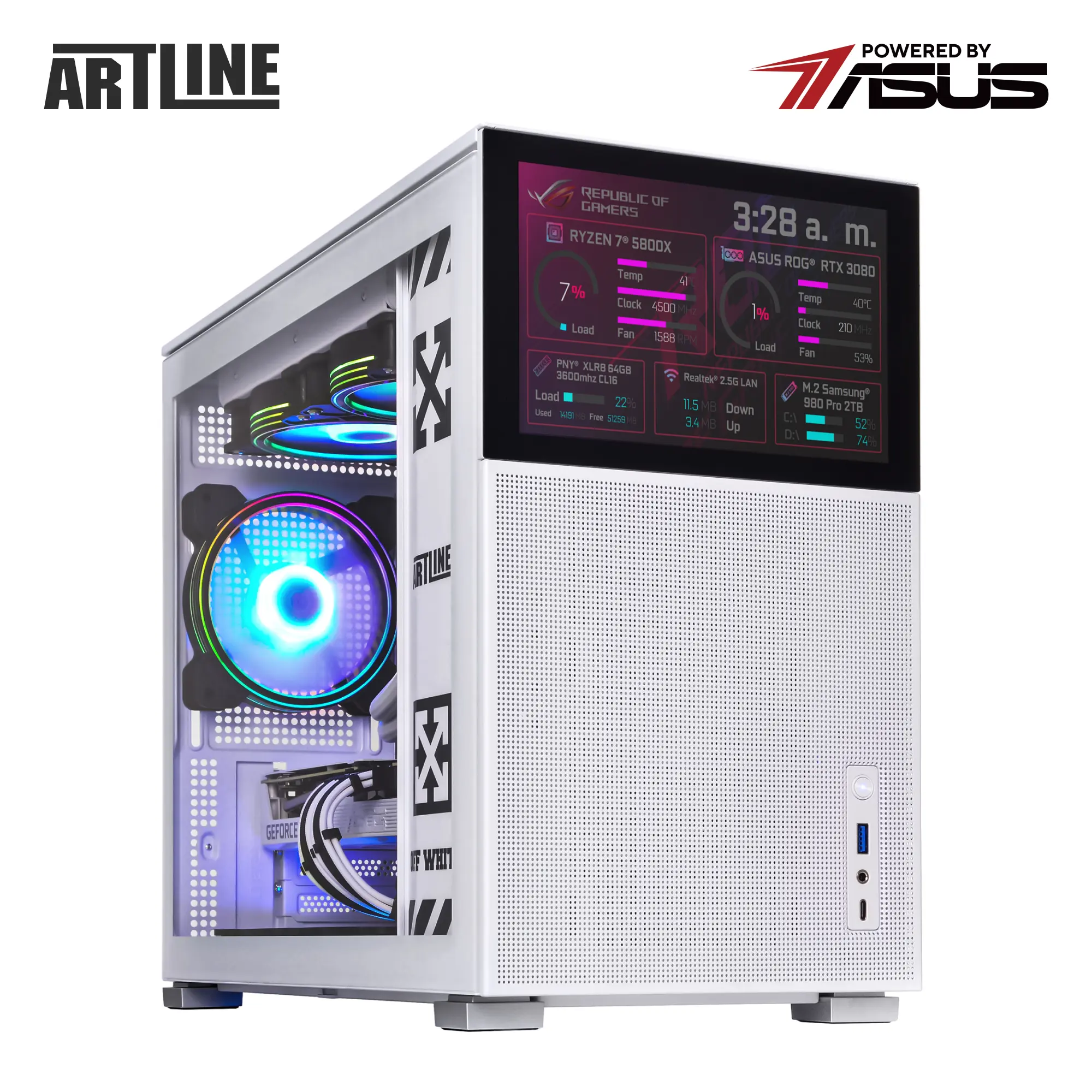 Купить Компьютер ARTLINE Gaming D31WHITE Windows 11 Home (D31WHITEv109Win) - фото 14