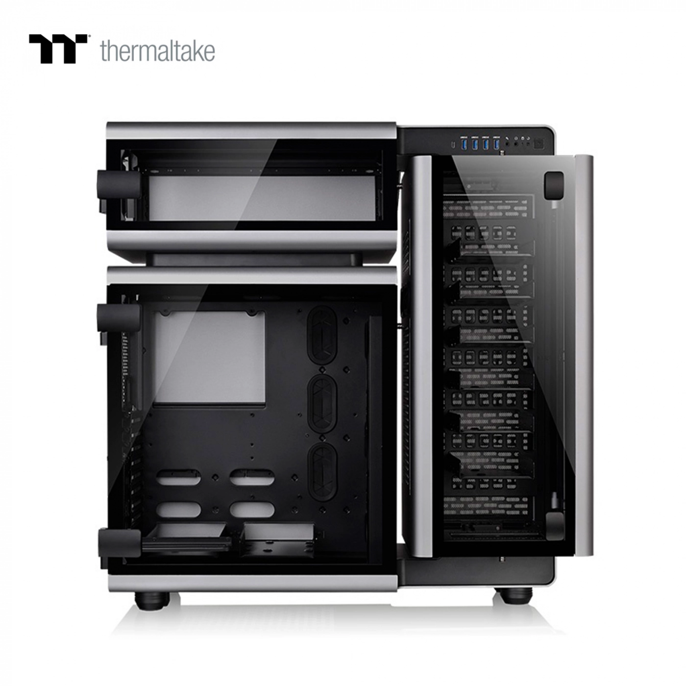 Купить Корпус Thermaltake Level 20 Silver (CA-1J9-00F9WN-00) - фото 3